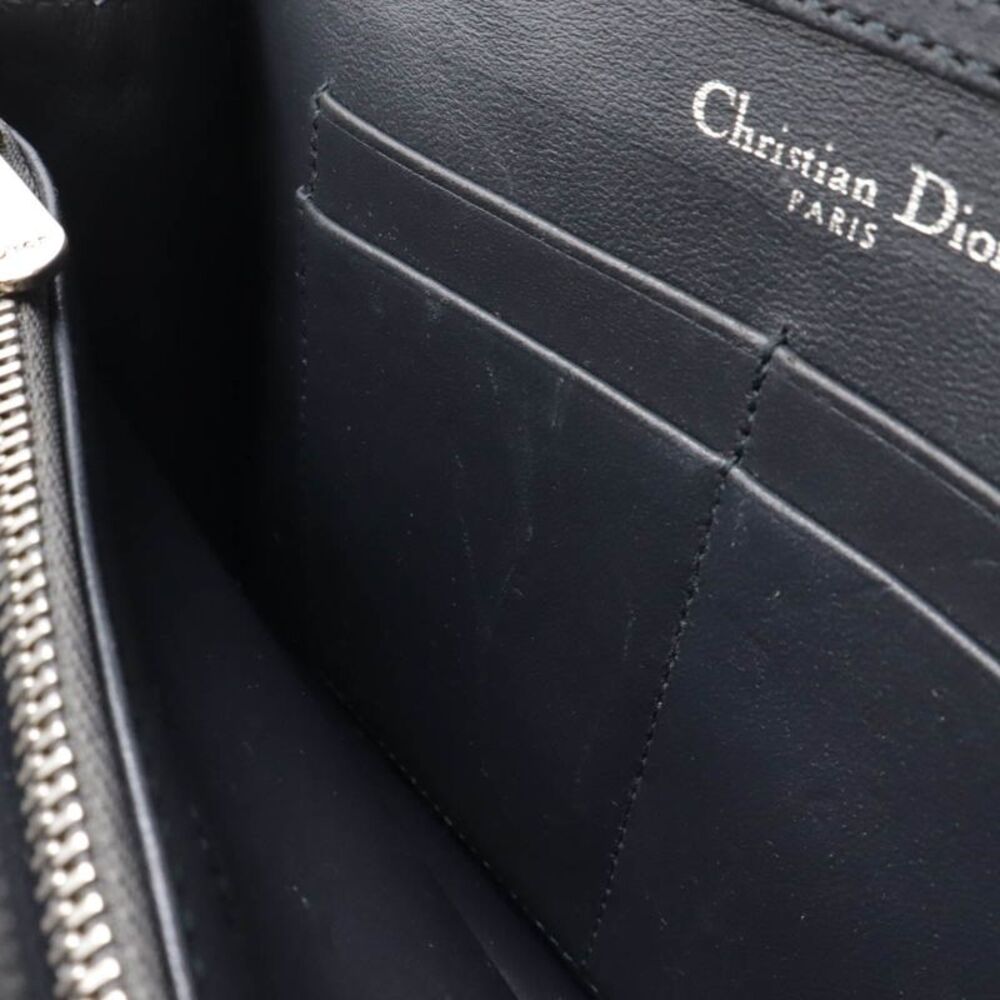 Dior Patent Leather Diorama Chain Wallet Clutch - Picture 6 of 9